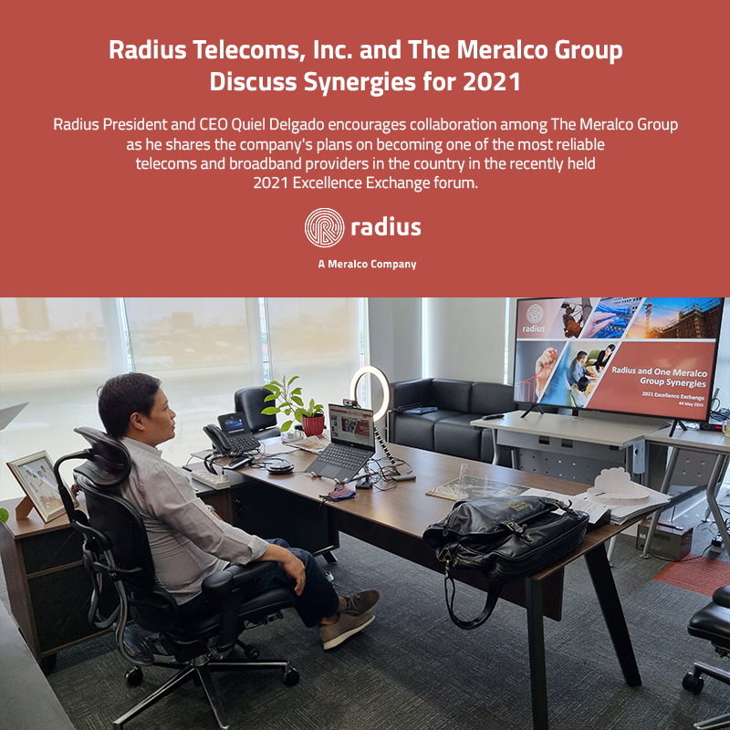 Radius and One Meralco Group Discuss Synergies for 2021